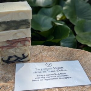 La gamme Vegan, riche en huile d'olive