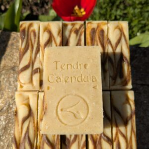 Lot de 11 savons Tendre calendula