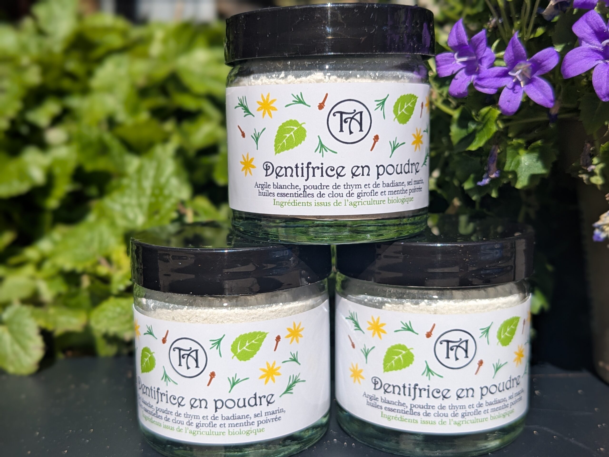 Dentrifrice en poudre, pot 20g