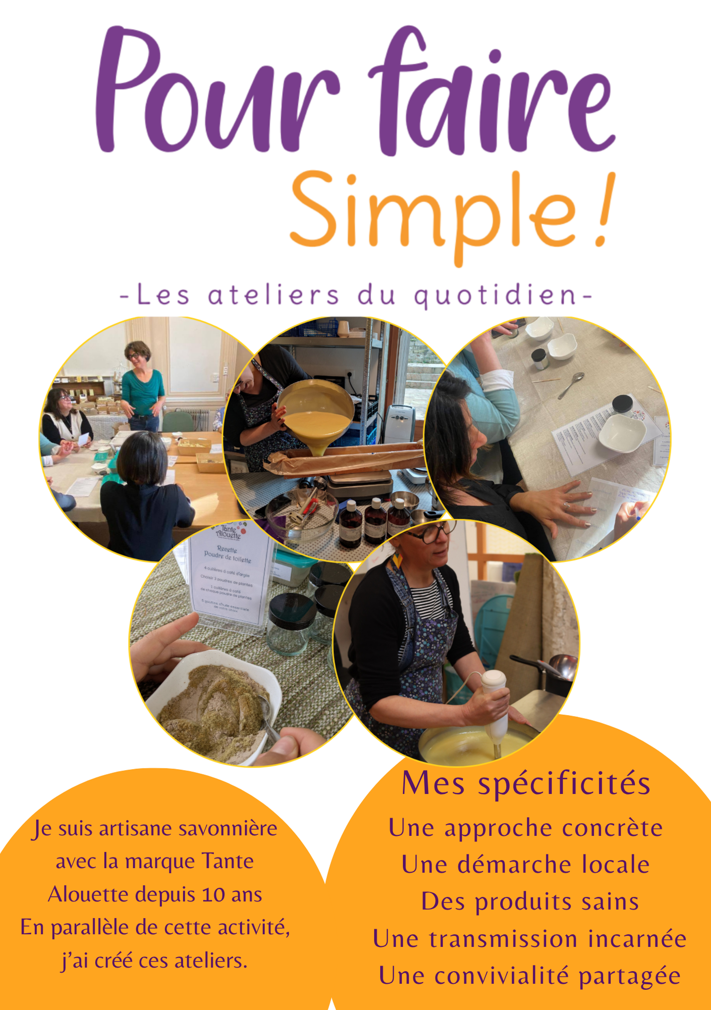 Les ateliers « Pour faire simple ! » : plaquette (PDF)